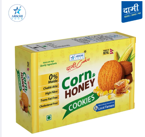 Arksh Food Dami Makai Cookies - 160gm